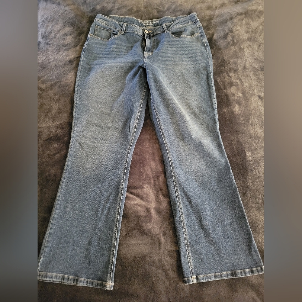 Maurices Long Curvy Bootcut Jeans